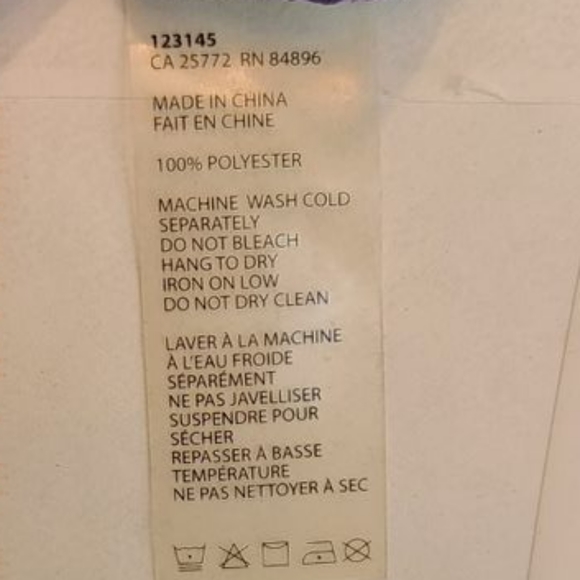 Dex Sheer Purple V-Neck Bow Front Blouse Size M - Picture 7 of 7